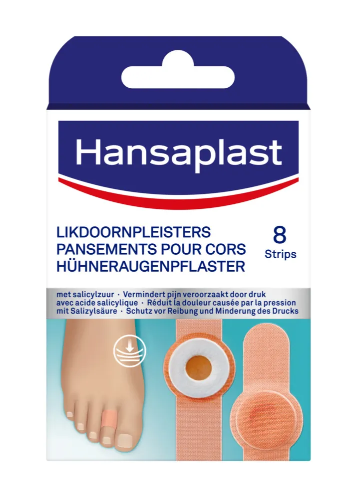 Hansaplast Voet Likdoornpleisters (8 stuks)