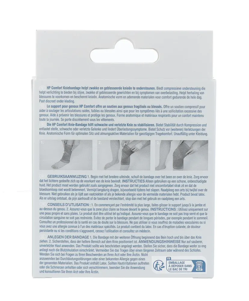 Hansaplast Sport Kniebandage S/M (1 stuk)