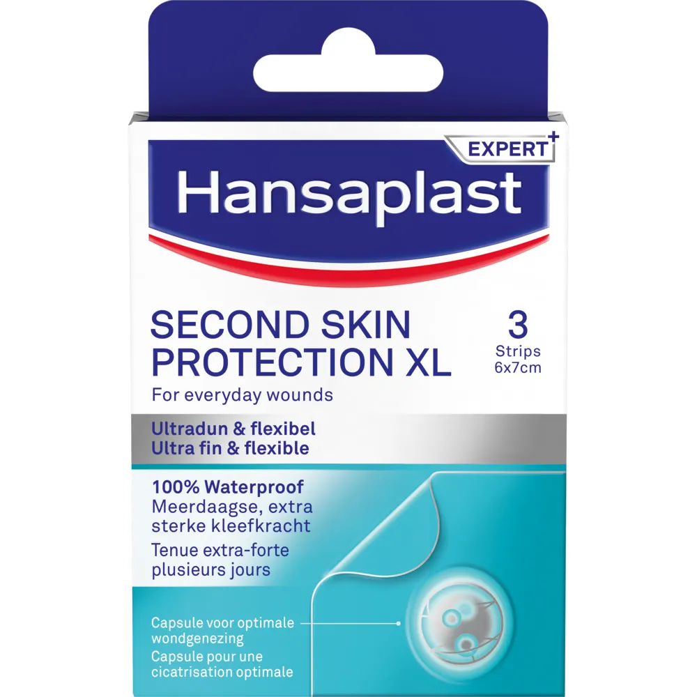 Hansaplast Second Skin Protection XL (3 stuks)