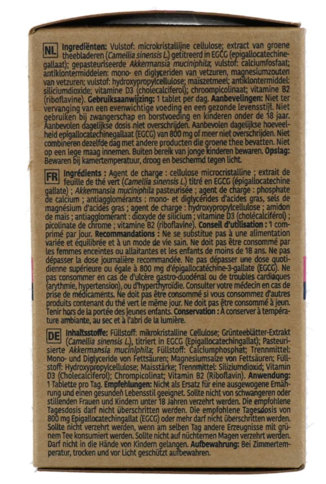 Metagenics Akkermansia Gewichtscontrole V2 (30 tabletten) - image 3