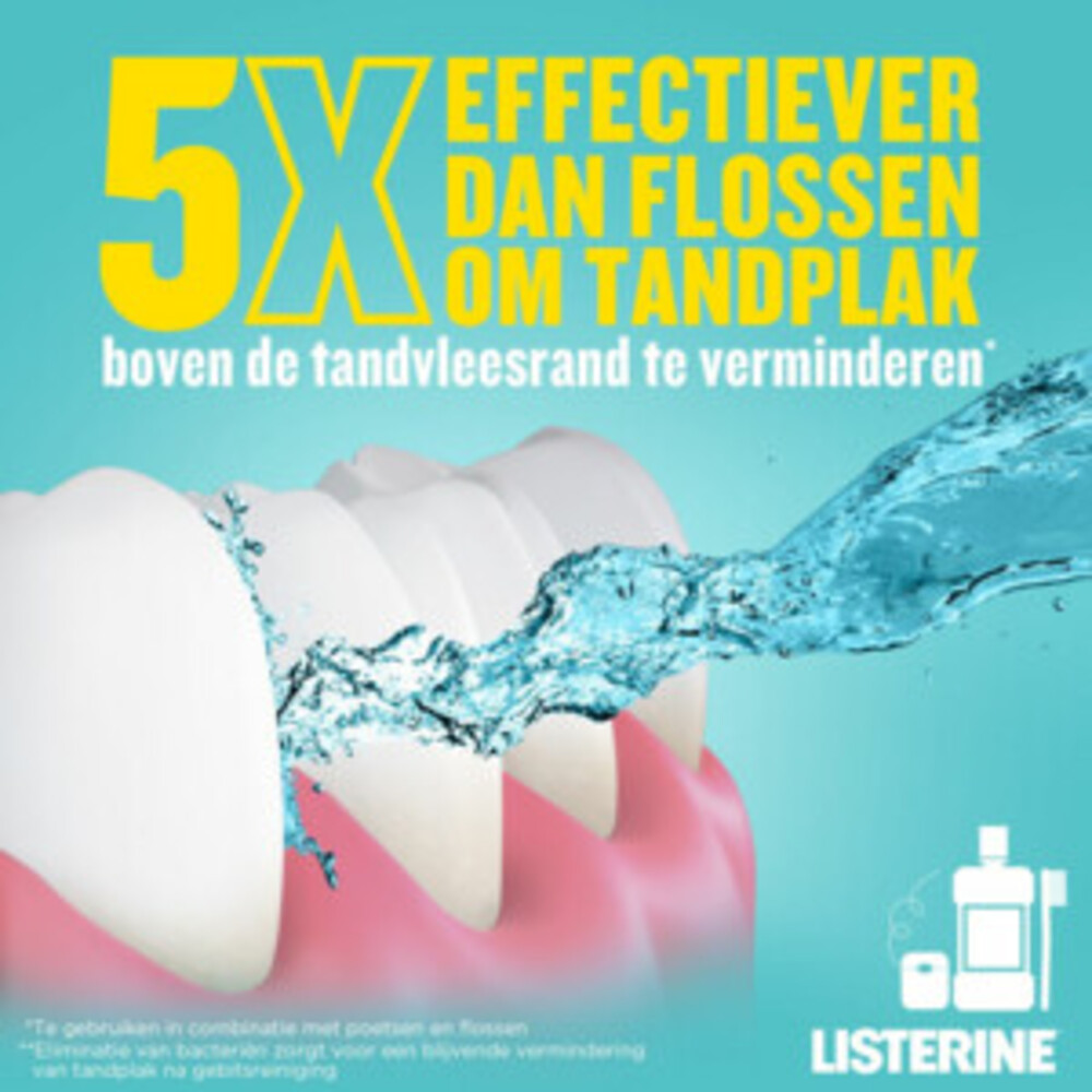 Listerine Mondwater Coolmint Mild (1000 ml)