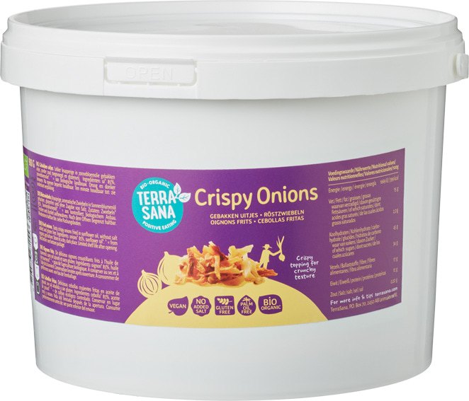 TerraSana Indonesische Gebakken Uitjes (900 gr)