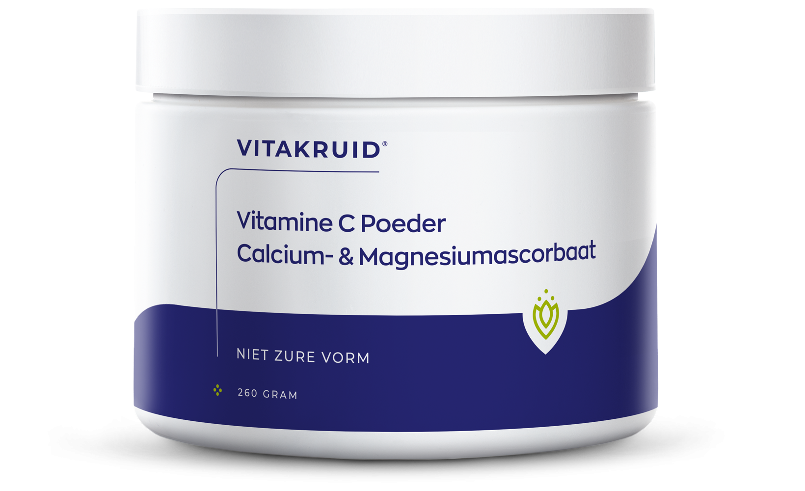 Vitakruid Vitamine C Poeder Calcium- & Magnesiumascorbaat (260 gr)