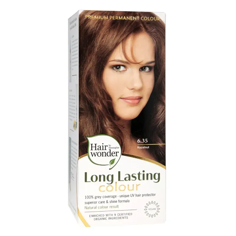 Hennaplus Long lasting colour 6.35 hazelnut (100 ml)