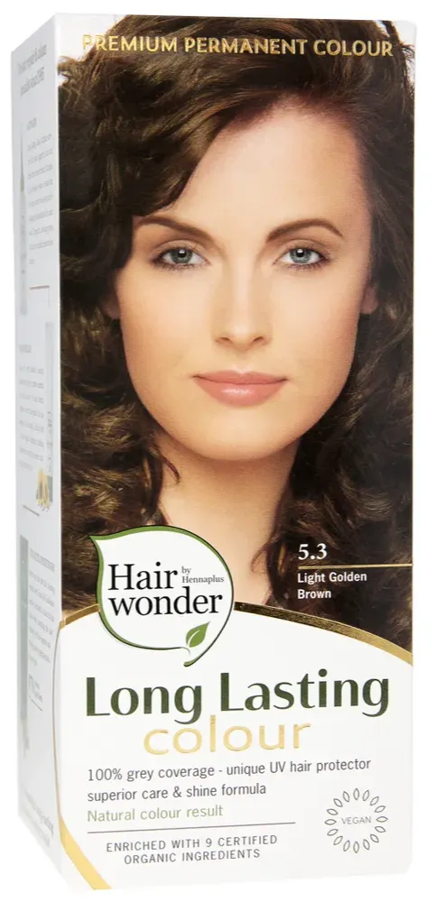 Hennaplus Long Lasting Colour 5.3 Golden Brown (100 ml)