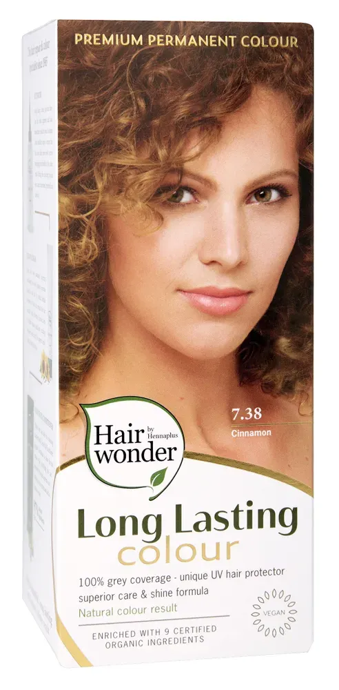 Hennaplus Long lasting colour 7.38 cinnamon (100 ml)