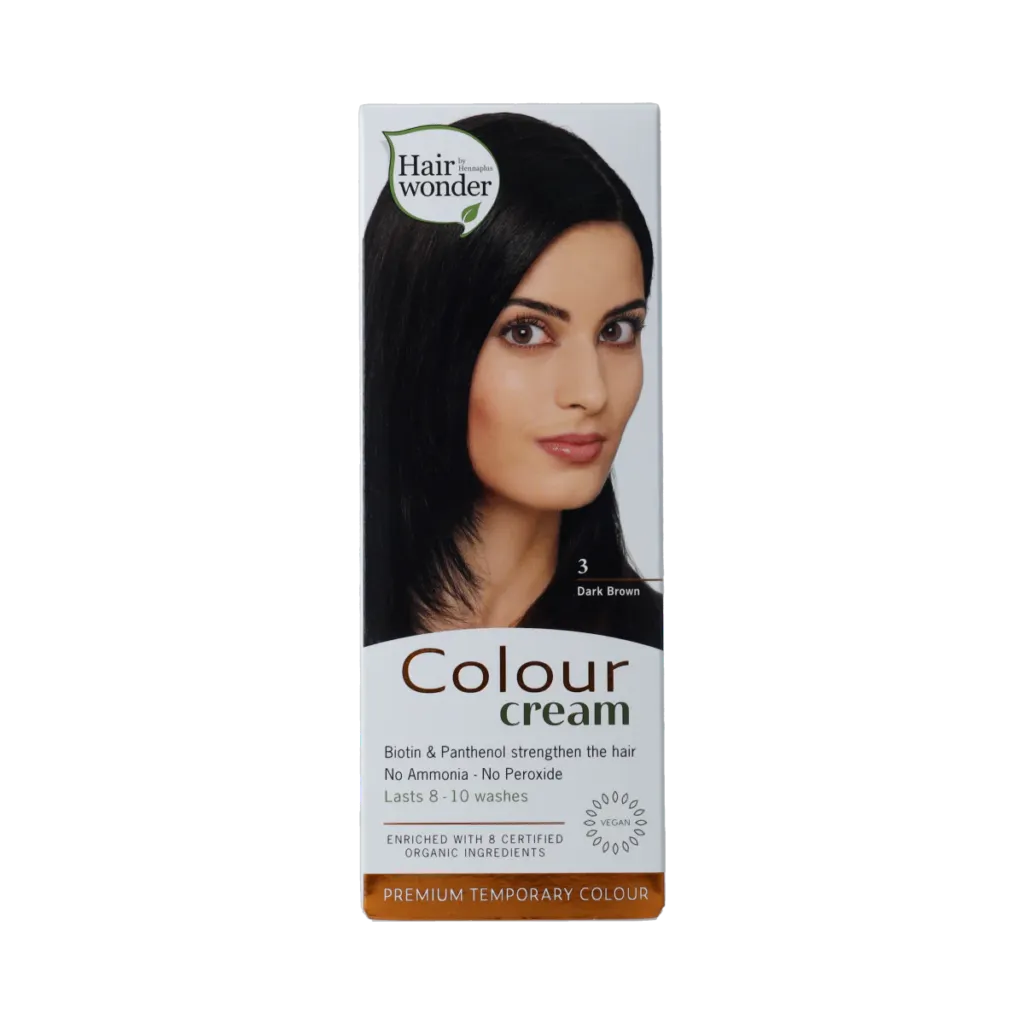Hairwonder Colour Cream 3 Dark Brown (60 ml)