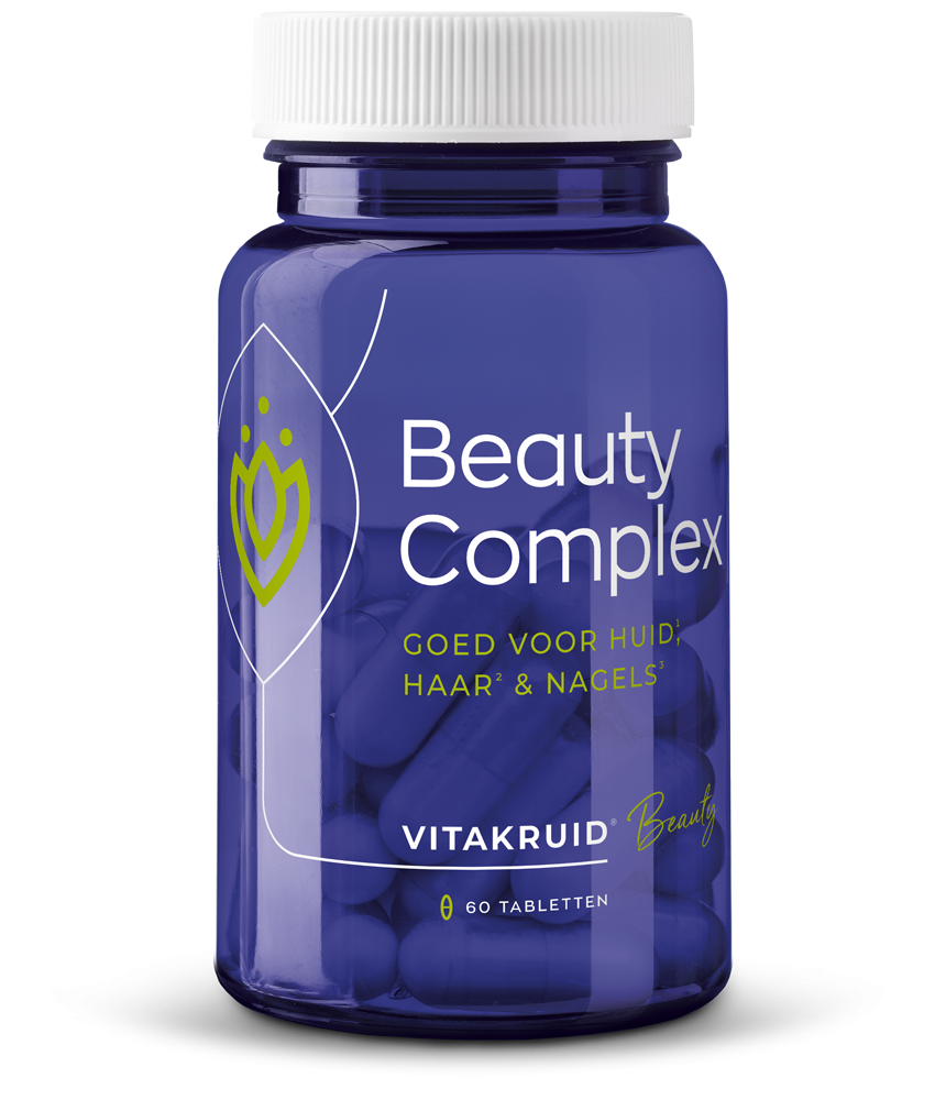 Vitakruid Beautycomplex met Keratine Hyaluronzuur & Biotine (60 tabletten)