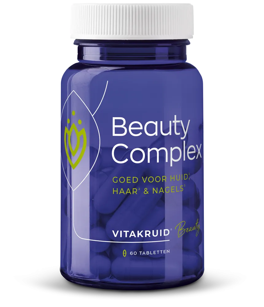 Vitakruid Beautycomplex met Keratine Hyaluronzuur & Biotine (60 tabletten)