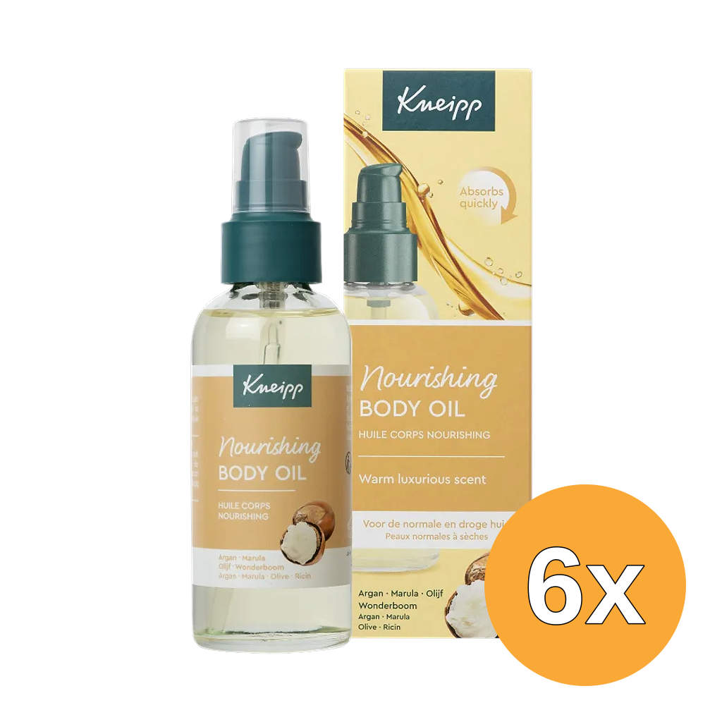 6x Kneipp Body Oil Beauty Secret (6 x 100 ml)