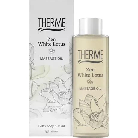 Therme Zen White Lotus Massage Oil (125 ml)