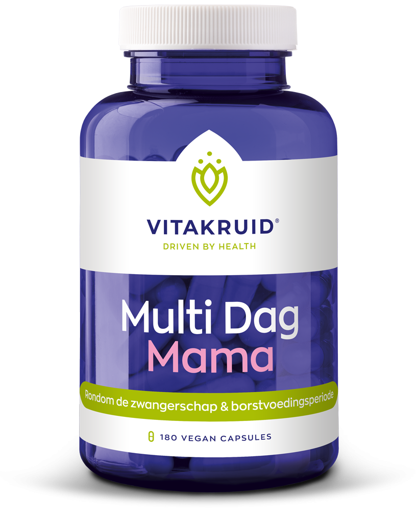 Vitakruid Multi Dag Mama Vegan (180 vega capsules)