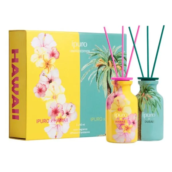 Ipuro Diffuser Hawaii & Dubai (2 x 50 ml)