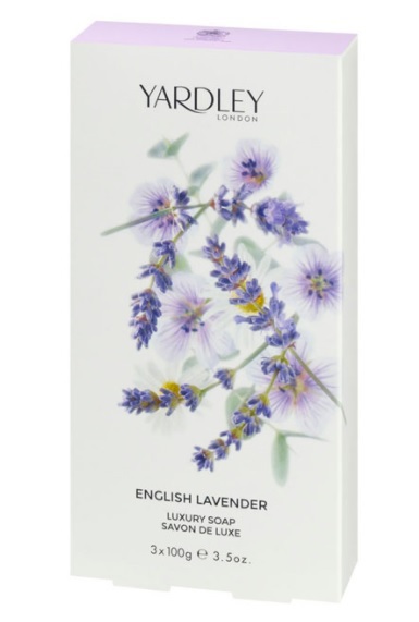 Yardley London Lavender Zeep (3 x 10 gr)