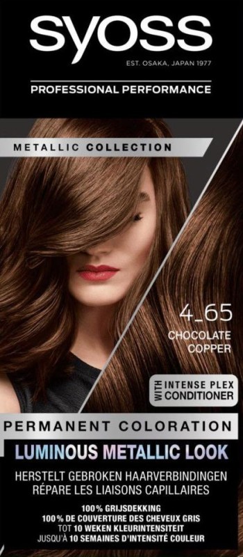 Syoss Color Baseline 4-65 Chocolate Copper (1 stuk)