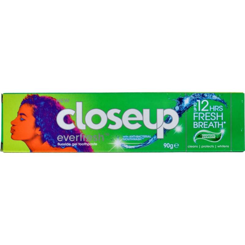 Closeup Close Up Tandpasta Menthol Paradise (90 gr)
