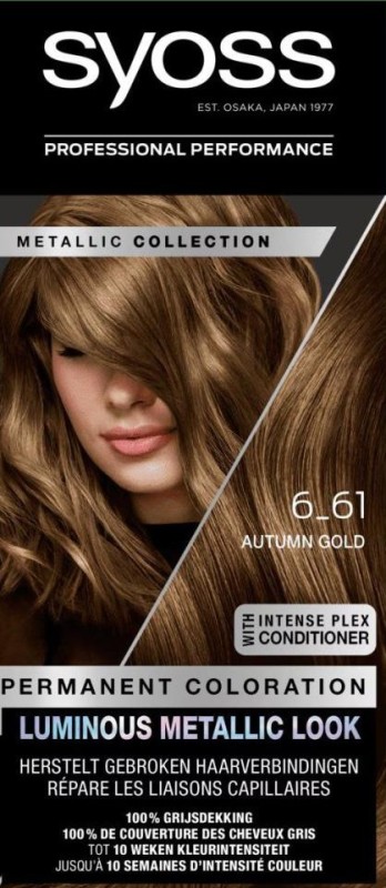 Syoss Color Baseline 6-61 Autumn Gold (1 stuk)
