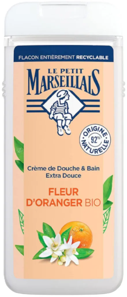 Le Petit Marseillais Douche Gel Sinaasappel Bloesem (400 ml)
