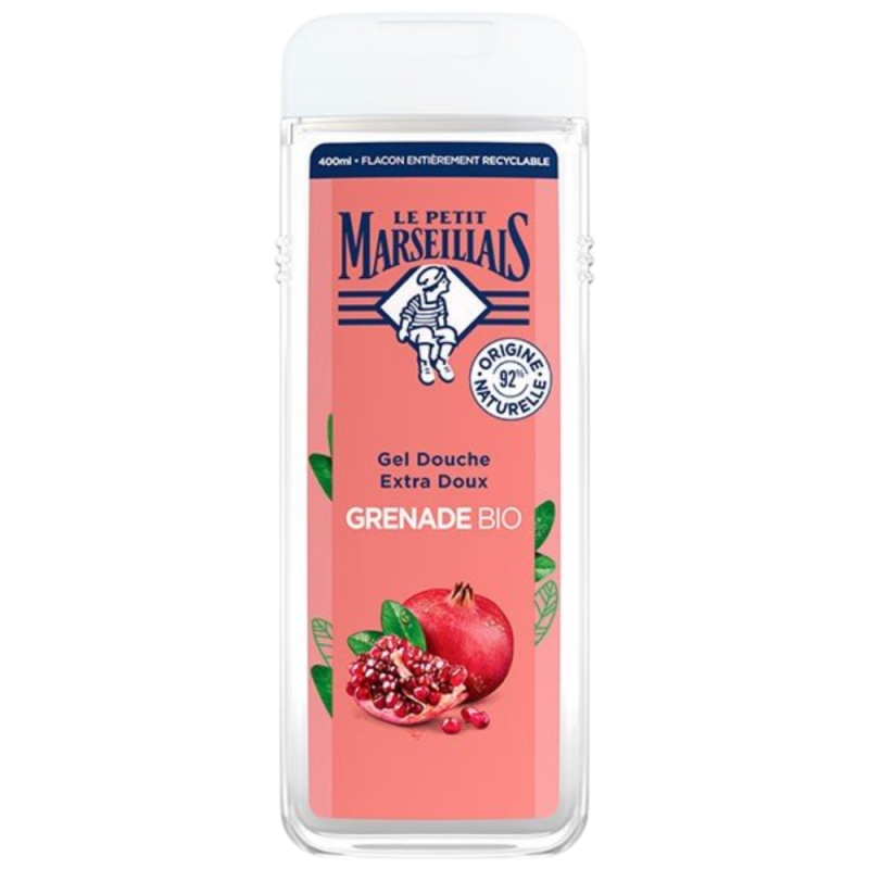 Le Petit Marseillais Douche Gel Granaatappel (400 ml)