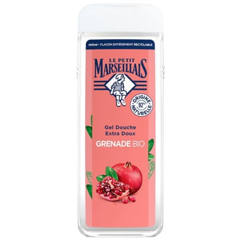 Le Petit Marseillais Douche Gel Granaatappel (400 ml)