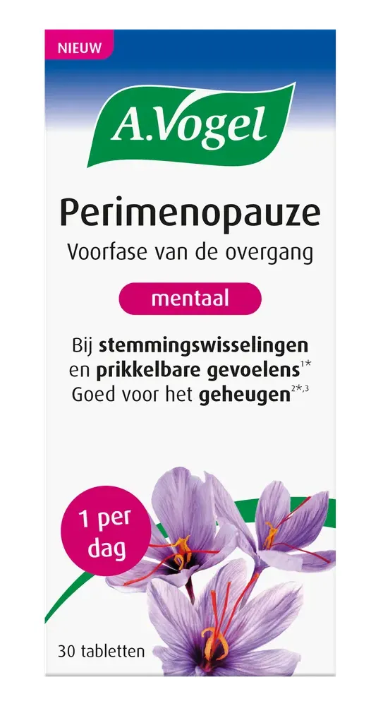 A.vogel Perimenopauze Mentaal (30 tabletten)