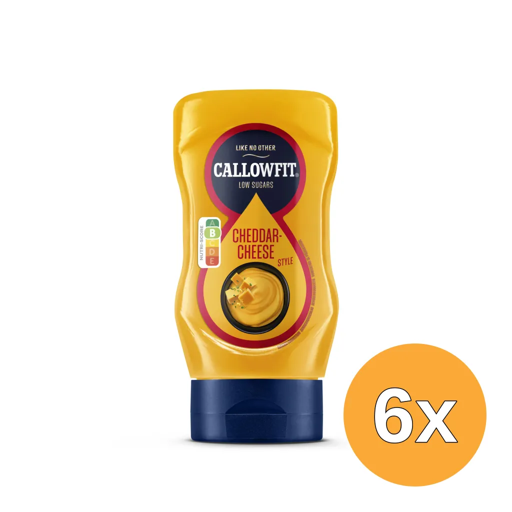 6x Callowfit Cheddar-Cheese Style (300 ml)