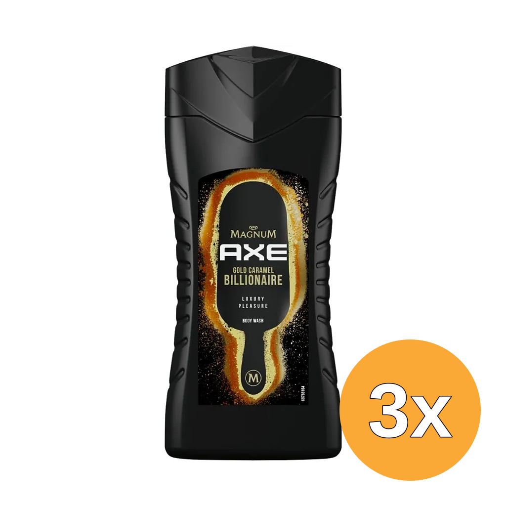 3x Axe Showergel Magnum (250 ml)