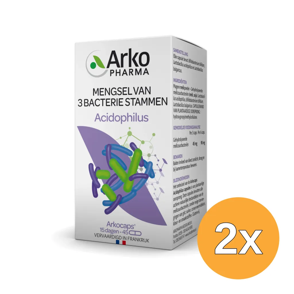 2x Arkocaps Acidophilus Complex (45 capsules)