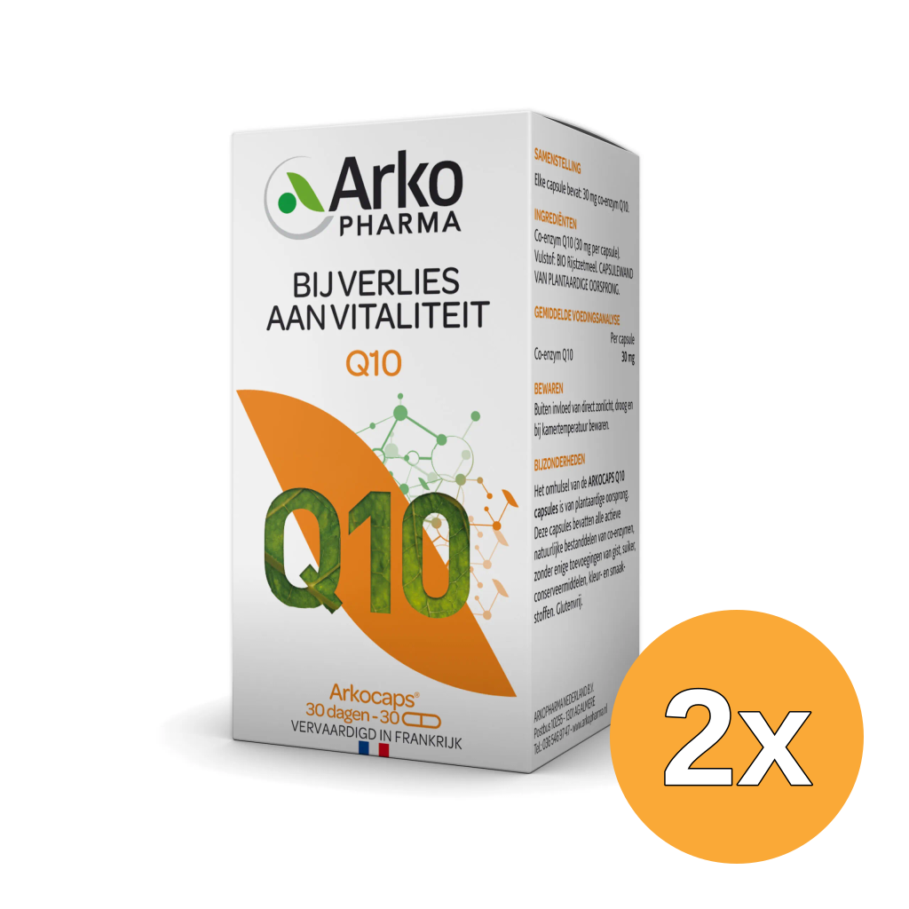 2x Arkocaps Q10 (30 capsules)