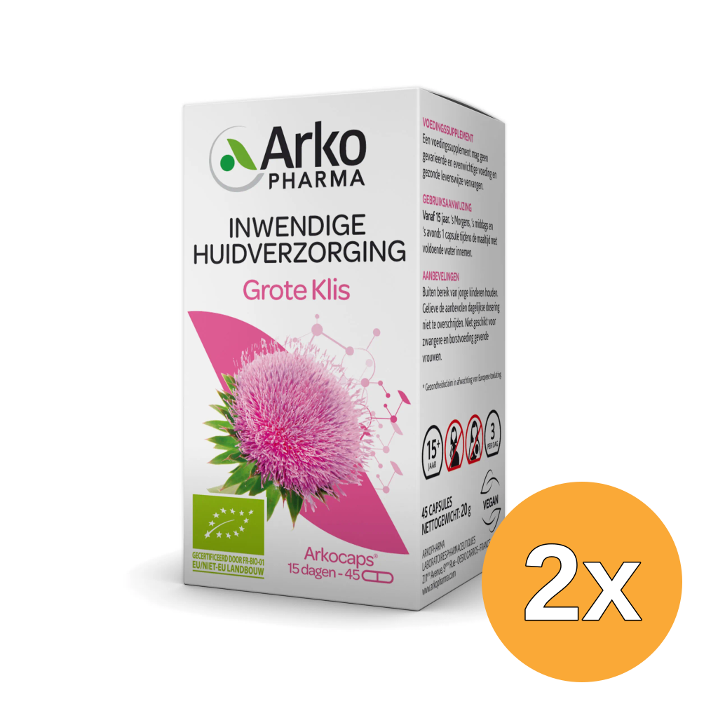 2x Arkocapsgrote Klis (45 capsules)