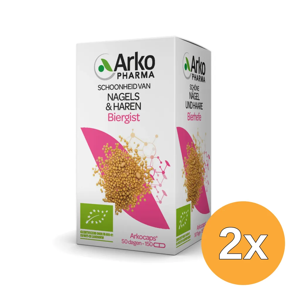 2x Arkocaps Biergist Bio (150 capsules)