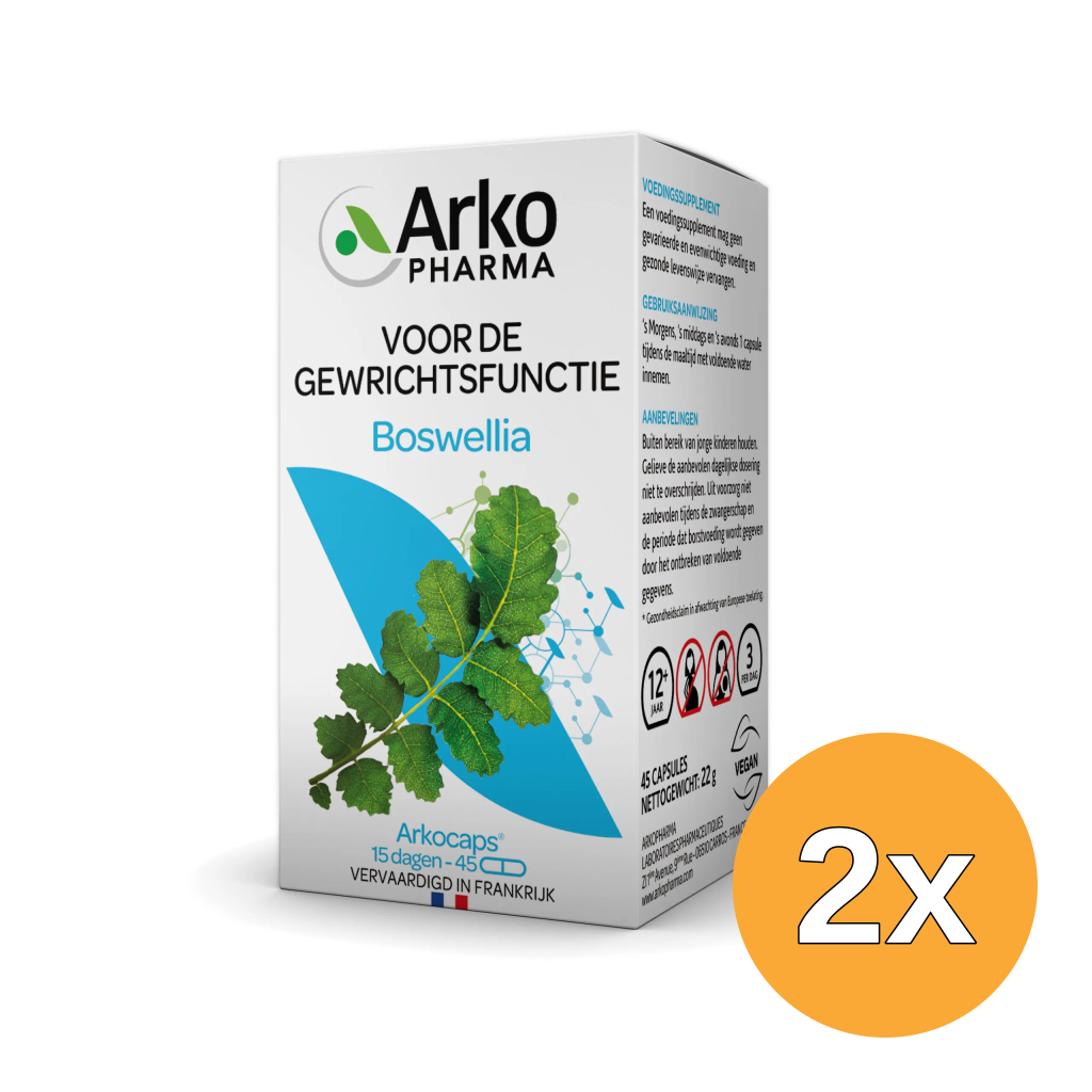 2x Arkocaps Boswellia (45 capsules)