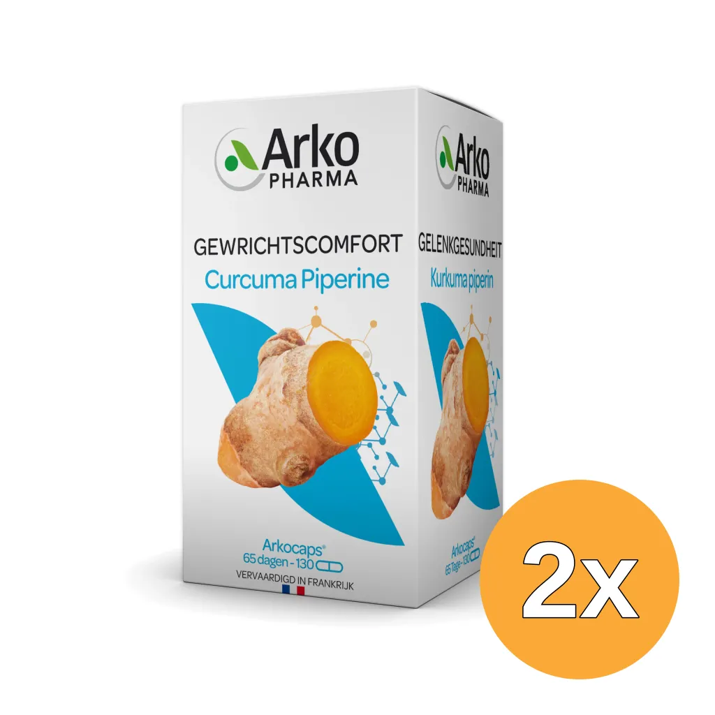 2x Arkocaps Curcuma (130 capsules)