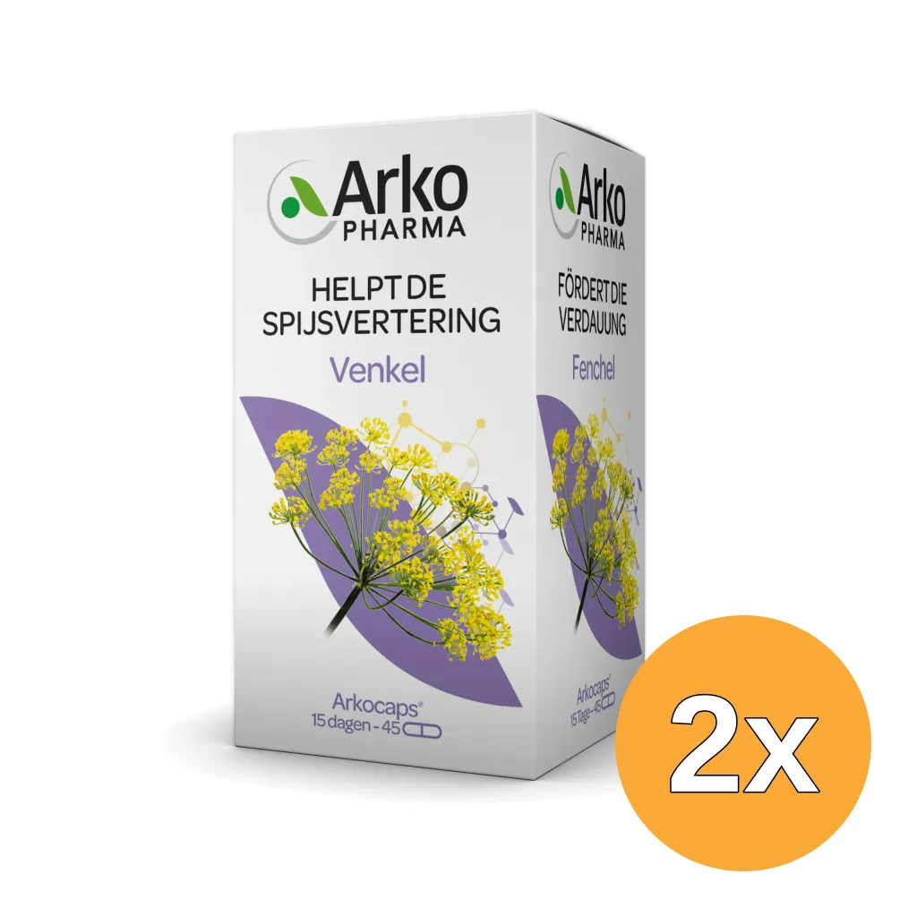 2x Arkocaps Venkel (45 capsules)