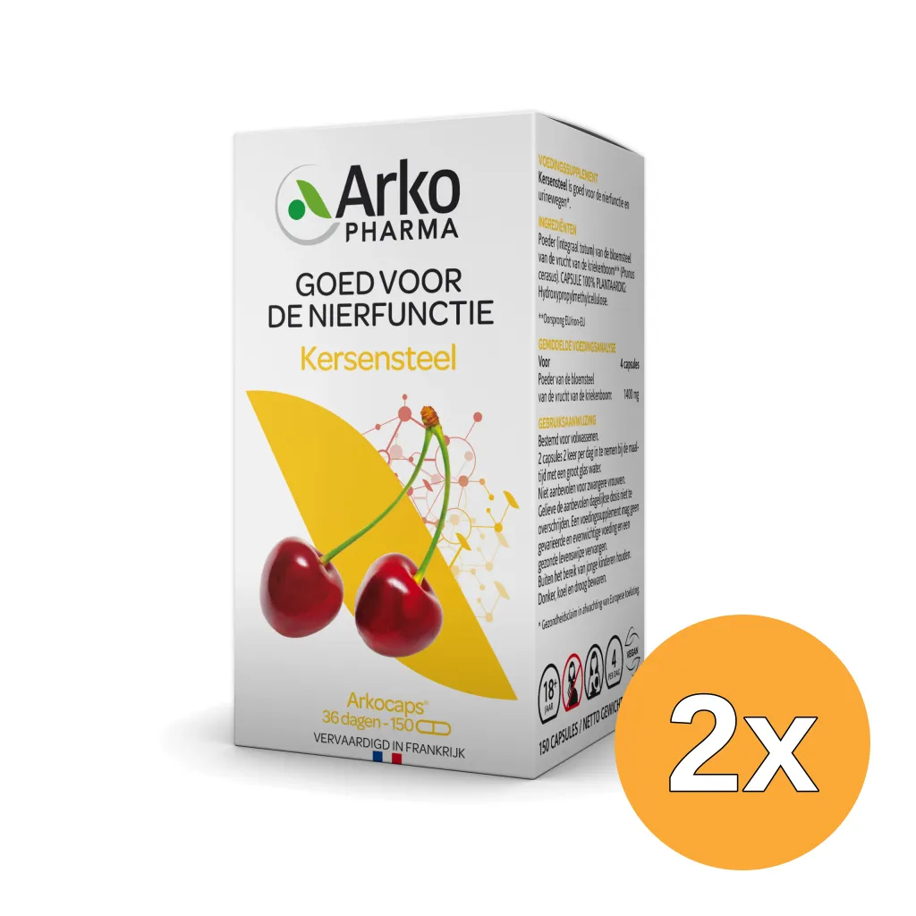 2x Arkocaps Kersensteel (150 capsules)