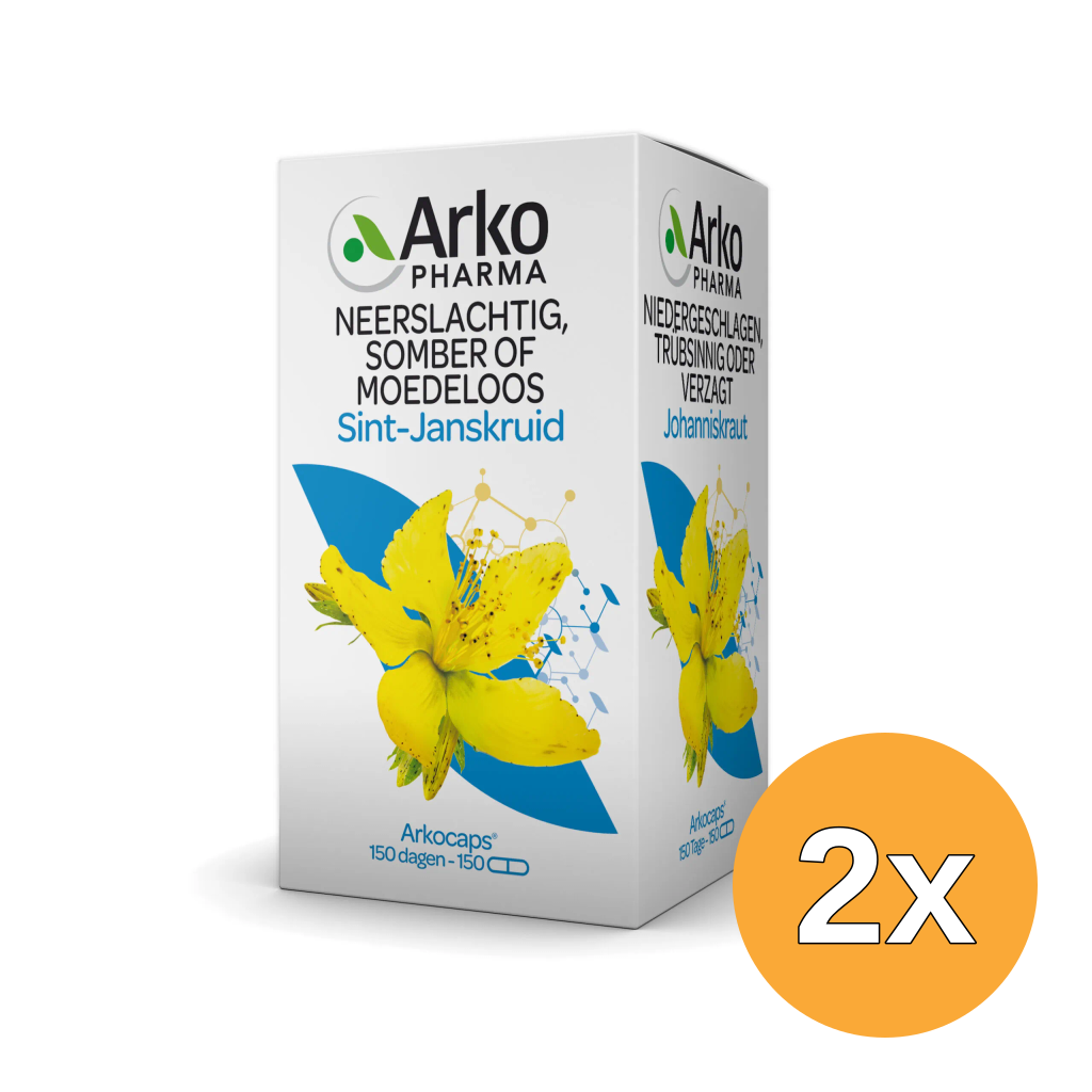 2x Arkocaps Sint Janskruid (150 capsules)