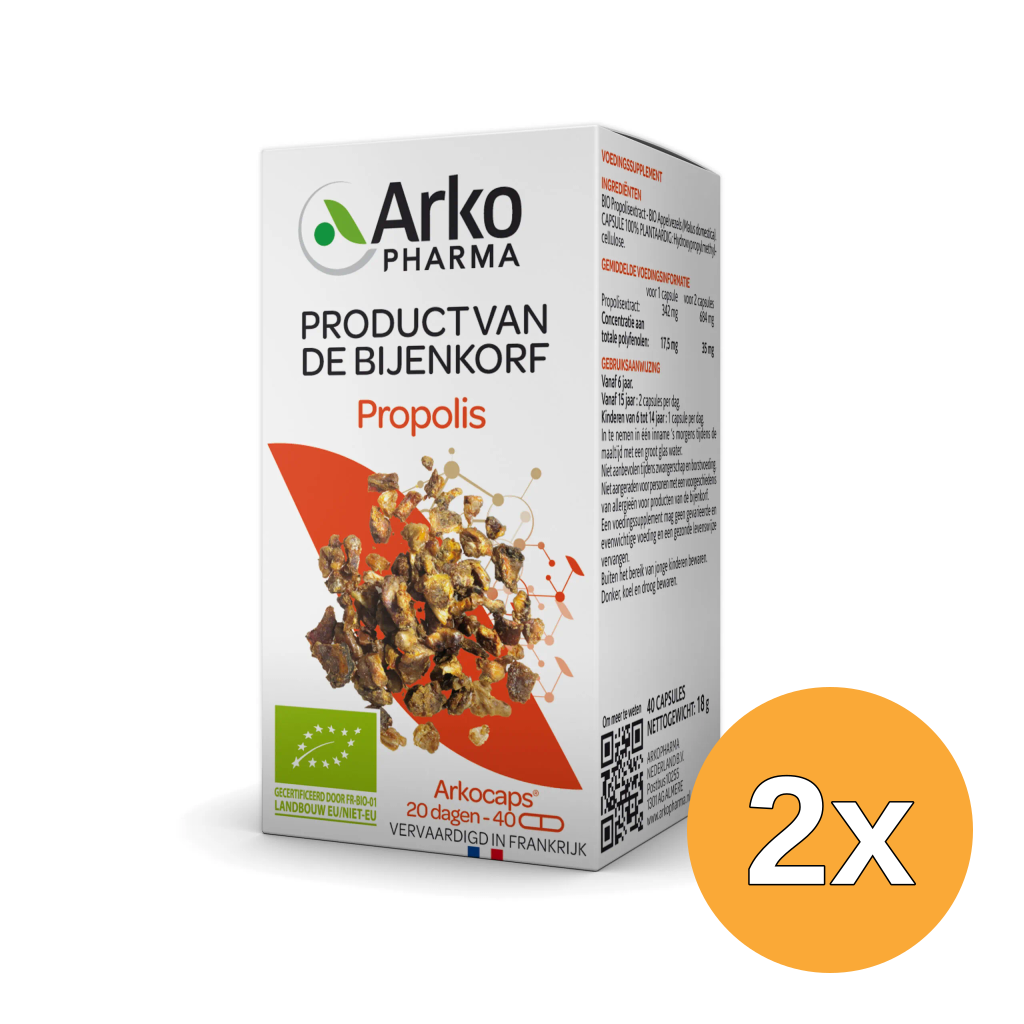 2x Arkocaps Propolis (40 capsules)