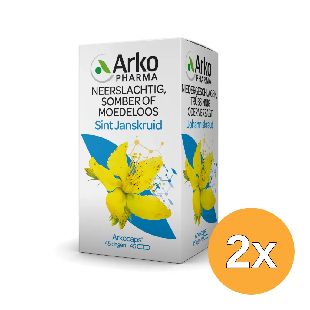 2x Arkocaps Sint Janskruid (45 capsules)