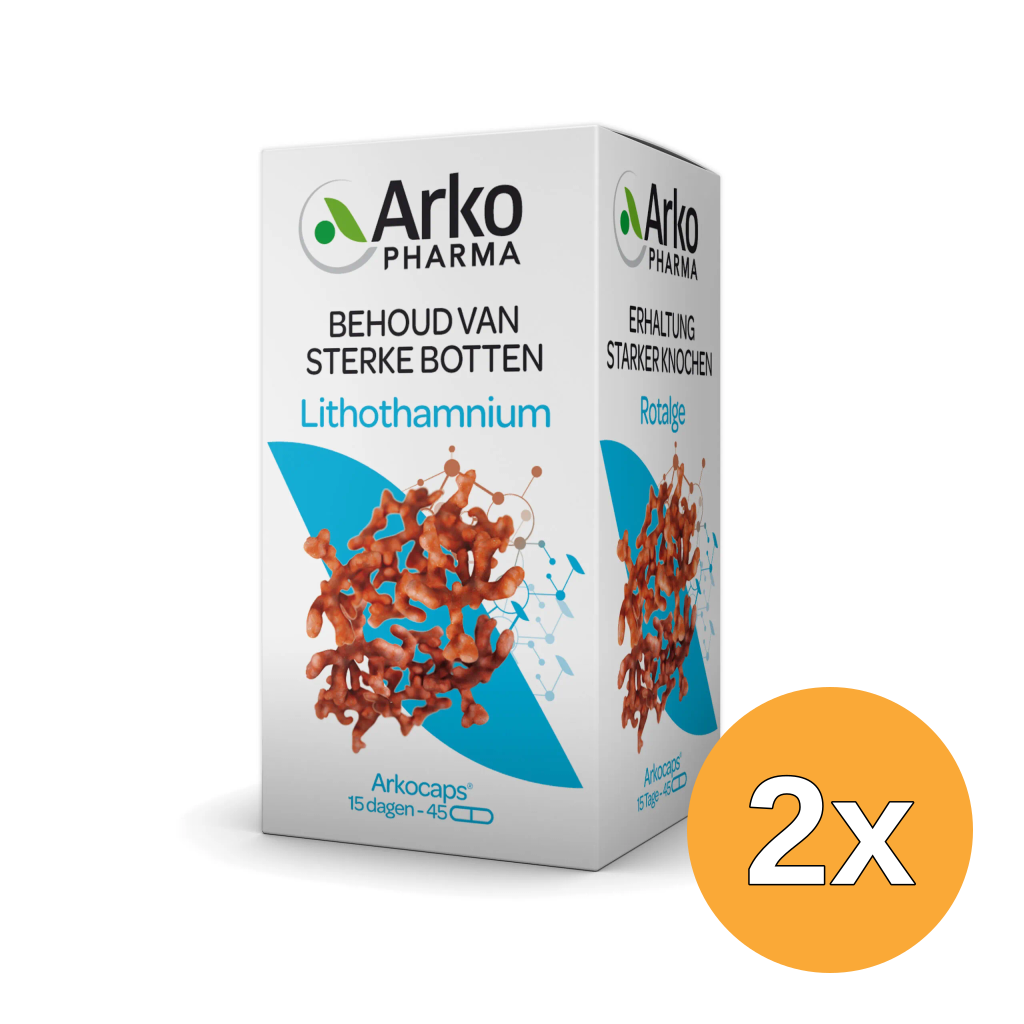 2x Arkocaps Lithothamnium (45 capsules)