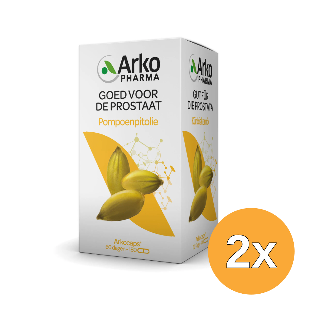 2x Arkocaps Pompoenpitolie (180 capsules)