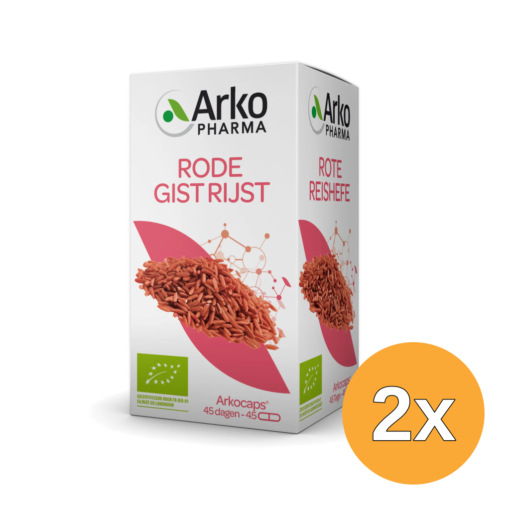 2x Arkocaps Rode Gist Rijst (45 capsules)