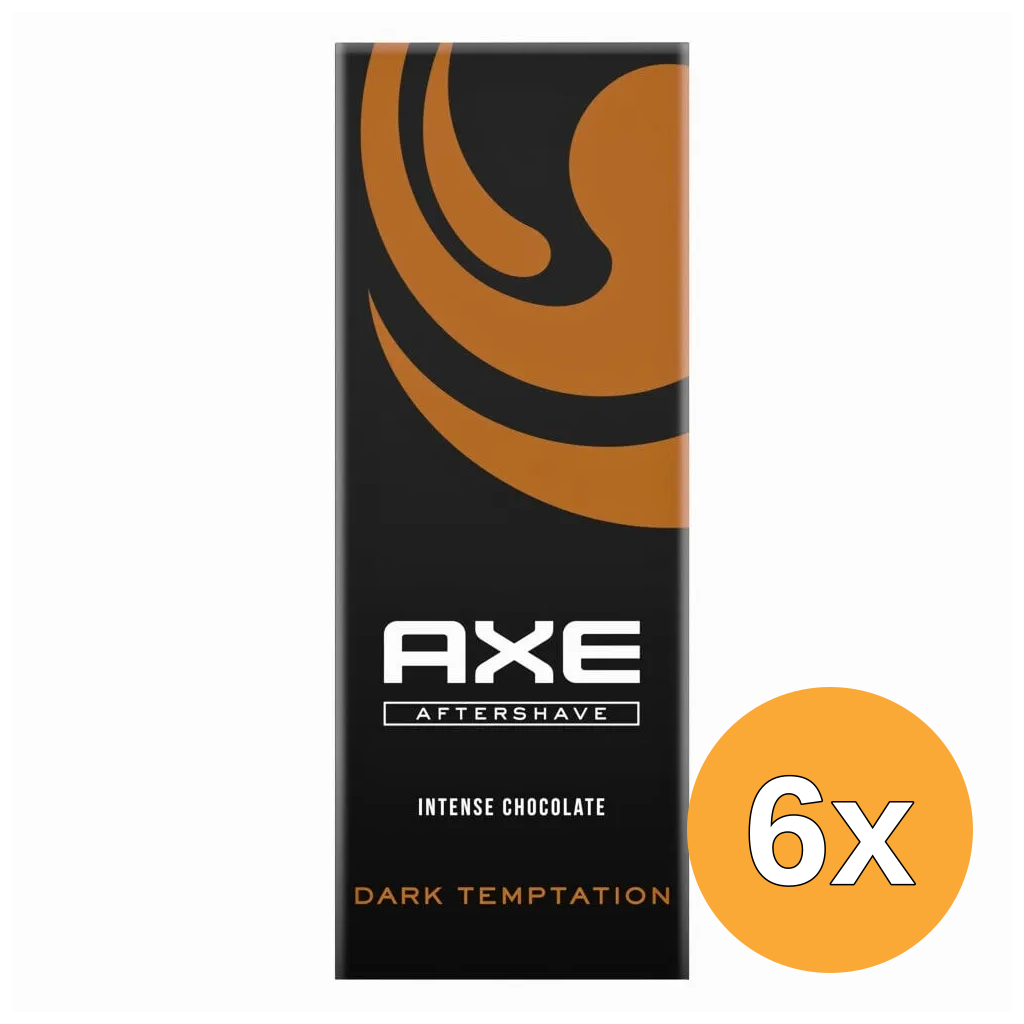 6x Axe Aftershave Dark Temptation (100 ml)