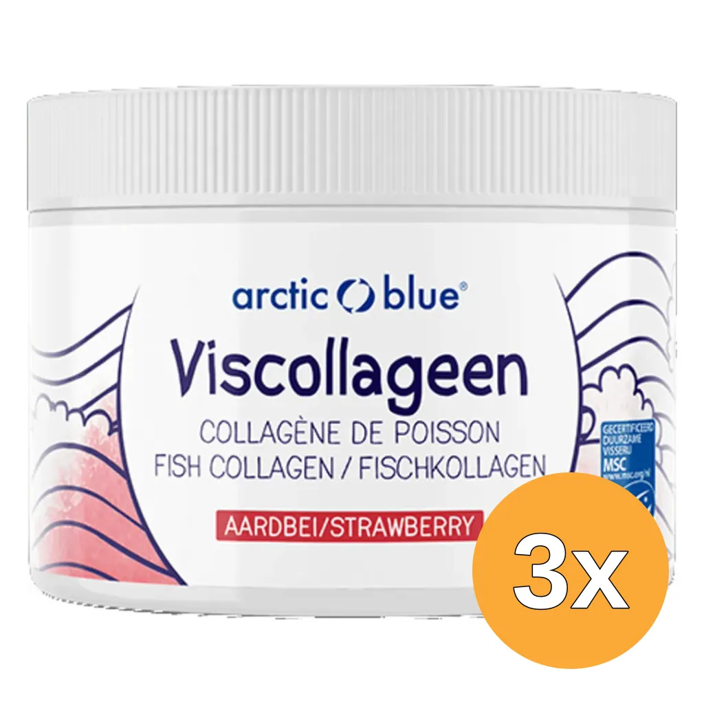 3x Arctic Blue Pure Arctische Msc Collageen Nl/F (150 gr)