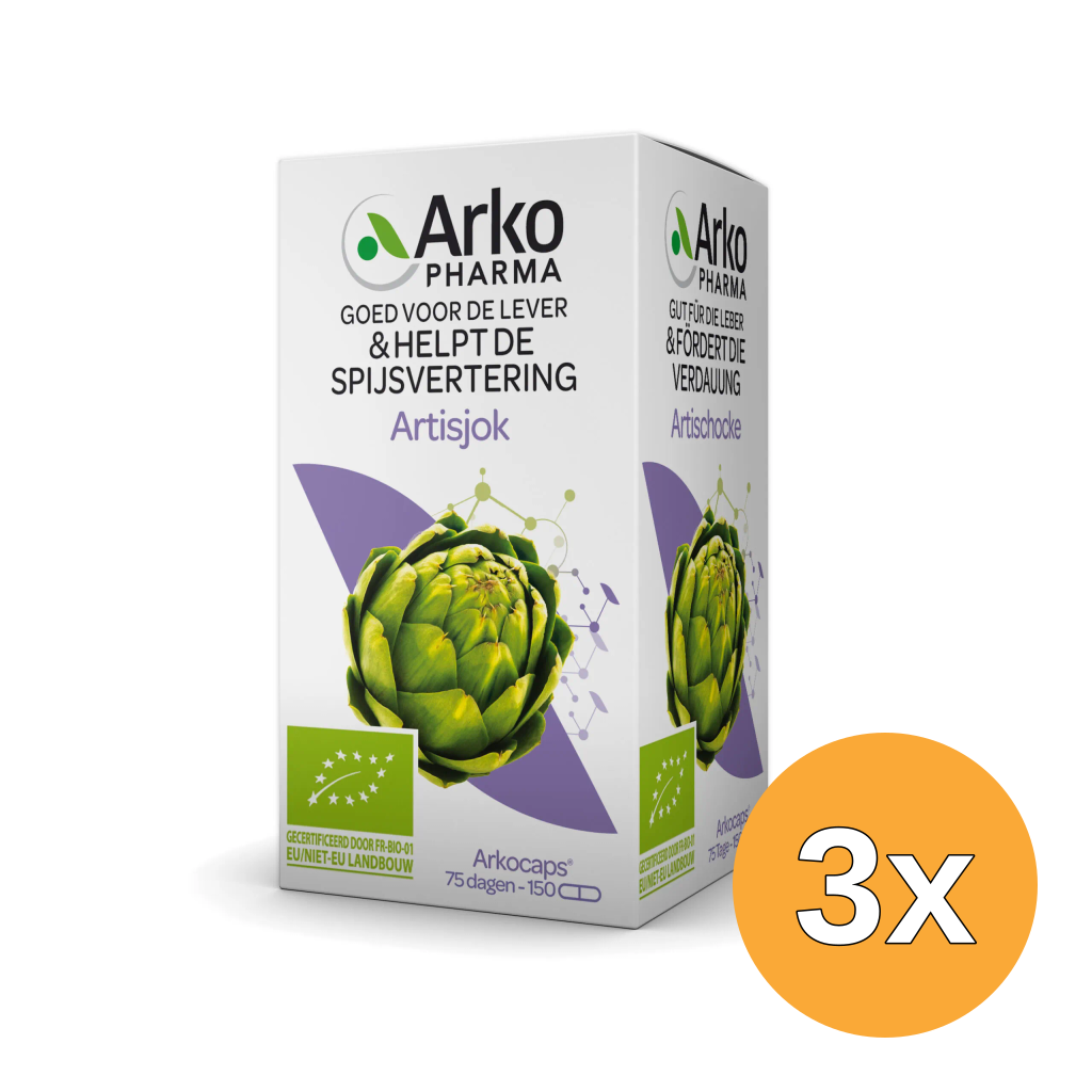 3x Arkocaps Artisjok (150 capsules)
