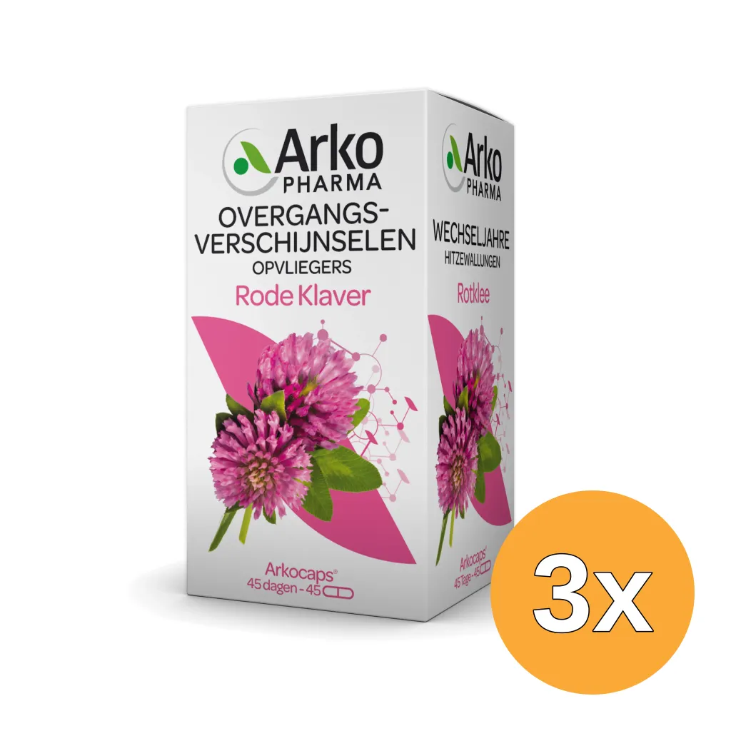 3x Arkocaps Rode klaver (45 capsules)