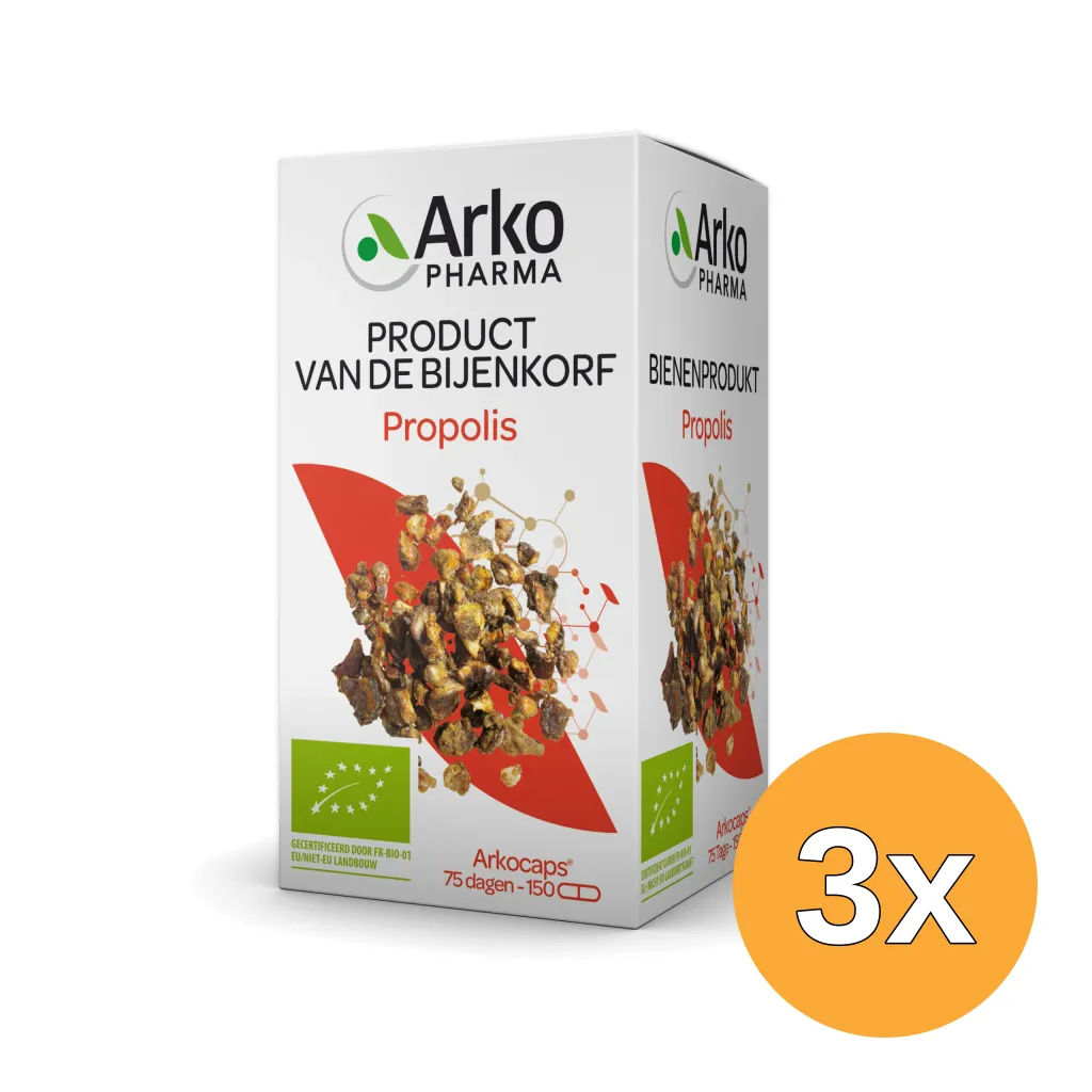 3x Arkocaps Propolis (150 capsules)