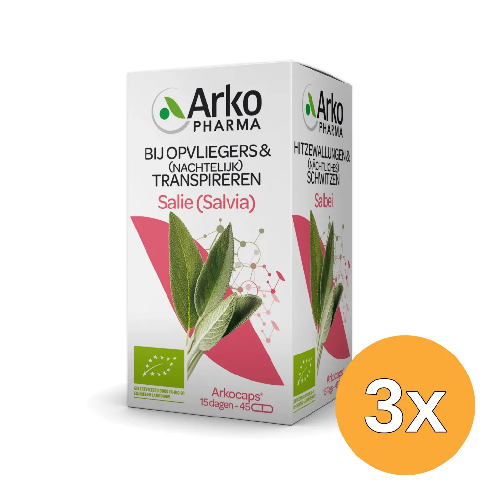 3x Arkocaps Salvia (45 capsules)