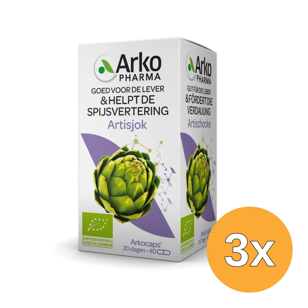 3x Arkocaps Artisjok (45 capsules)