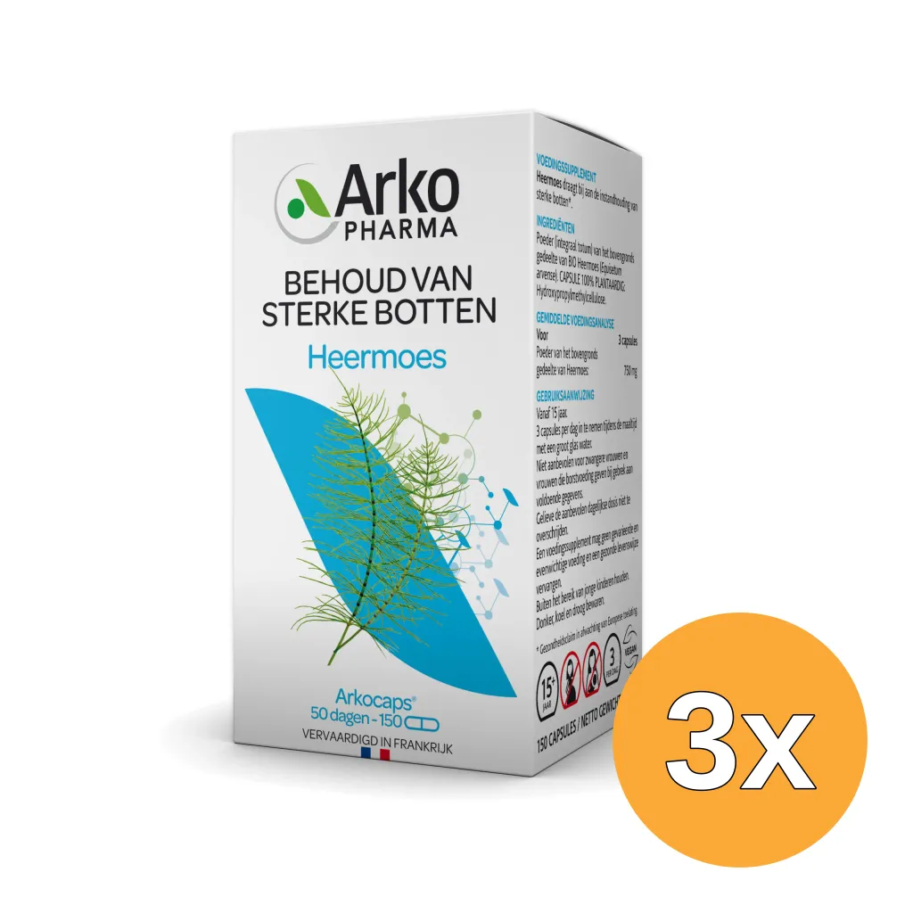 3x Arkocaps Heermoes Bio (150 capsules)