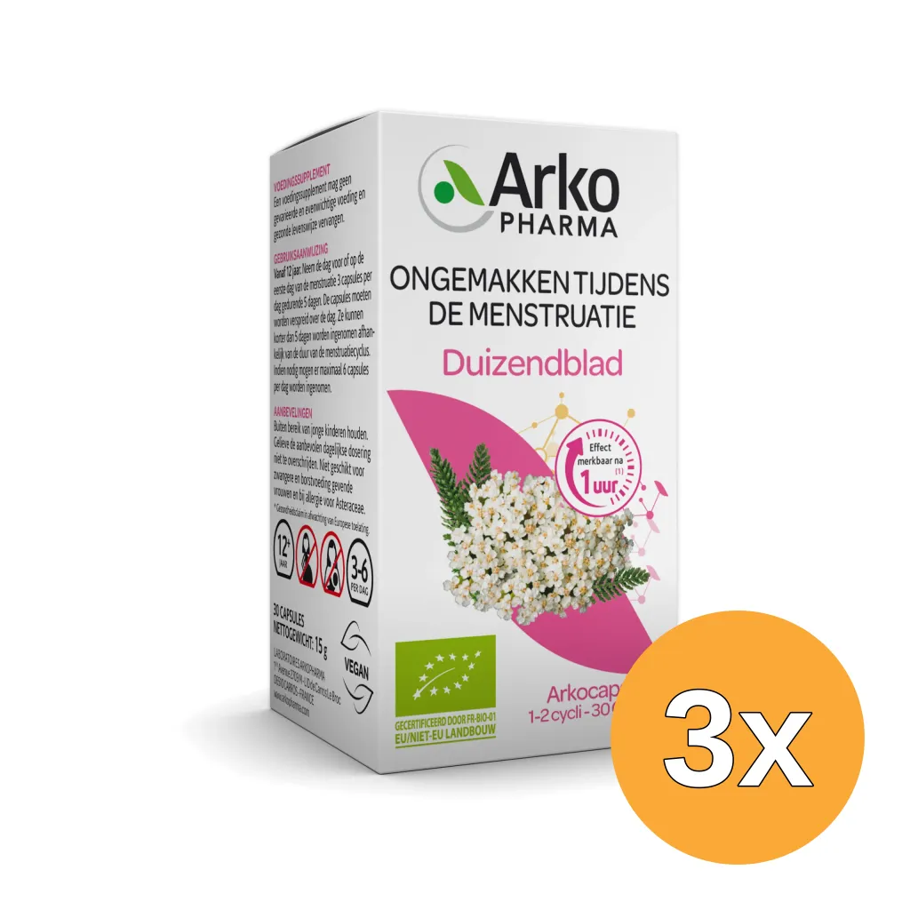 3x Arkocaps Duizendblad (30 capsules)